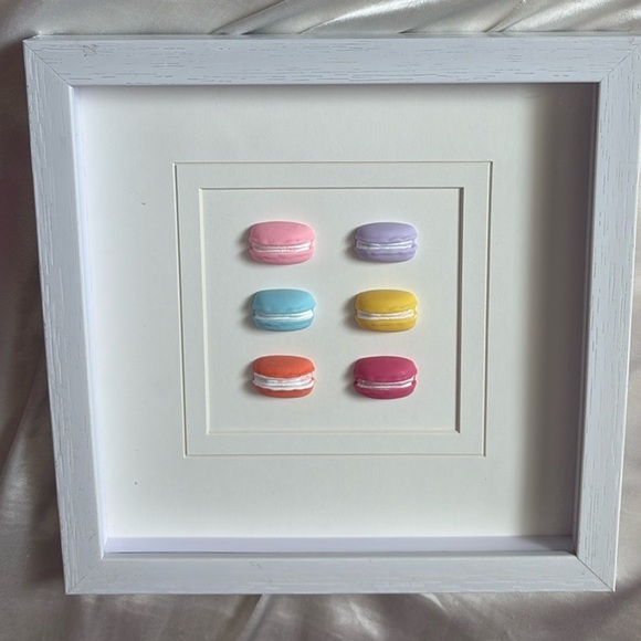 Other - Framed Macaron Art Decor